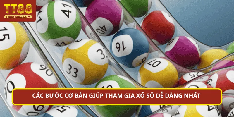 Các bước cơ bản giúp tham gia xổ số dễ dàng nhất